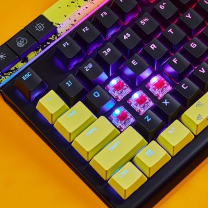 کیبورد گیمینگ با سیم هایپرایکس مدل Alloy Elite 2 TTT Edition